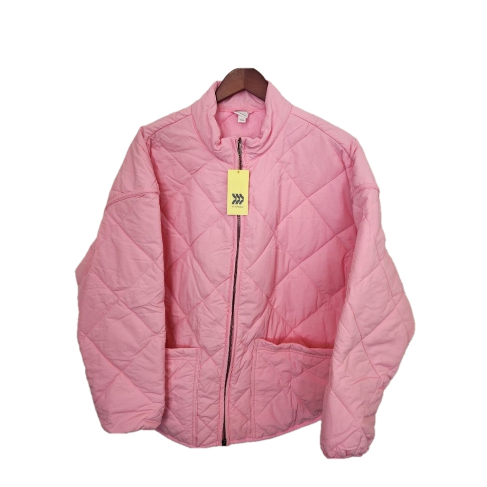 All In Motion Pink Quilted Puffer Jacket